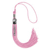 Pink Tassel with Photo Frame Charm and Stacked Date Drop by Wholesale Grad Supply