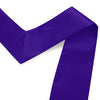 Purple Class of 2024 Graduation Stole/Sash with Classic Tips by Wholesale Grad Supply