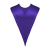 Purple Graduation V-Stole by Wholesale Grad Supply