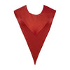 Red Graduation V-Stole by Wholesale Grad Supply