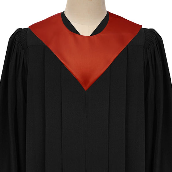 Red Graduation V-Stole by Wholesale Grad Supply