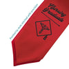 Red Nursing Graduate Stole/Sash with Classic Tips by Wholesale Grad Supply