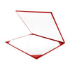 Red Plain Diploma Cover for 8.5" x 11" diploma by Wholesale Grad Supply