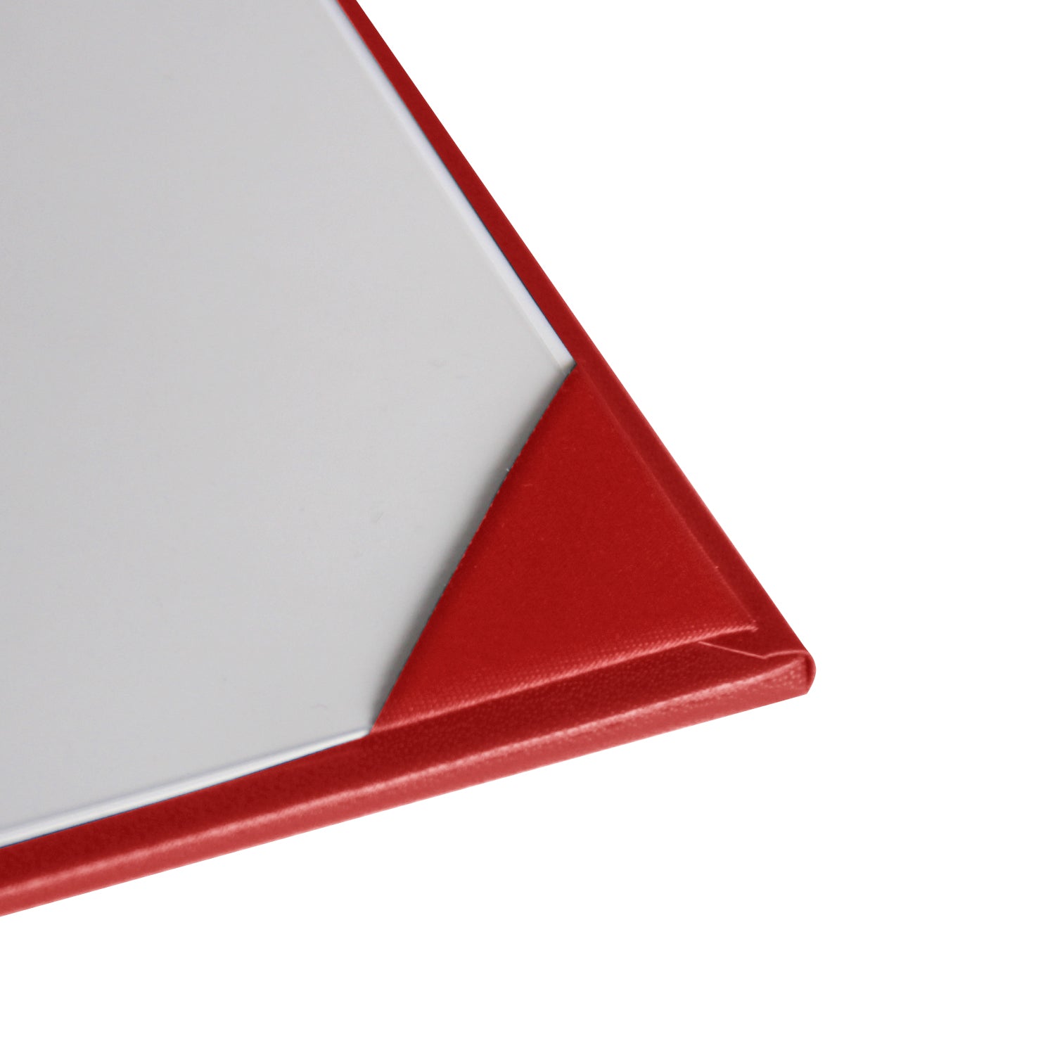 Red Plain Diploma Cover for 8.5" x 11" diploma by Wholesale Grad Supply