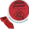 Red Science Graduate Stole/Sash with Classic Tips by Wholesale Grad Supply