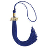 Royal Blue Graduation Tassel with Gold Bling Charm by Wholesale Grad Supply