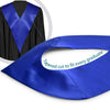 Royal Blue Graduation V-Stole by Wholesale Grad Supply