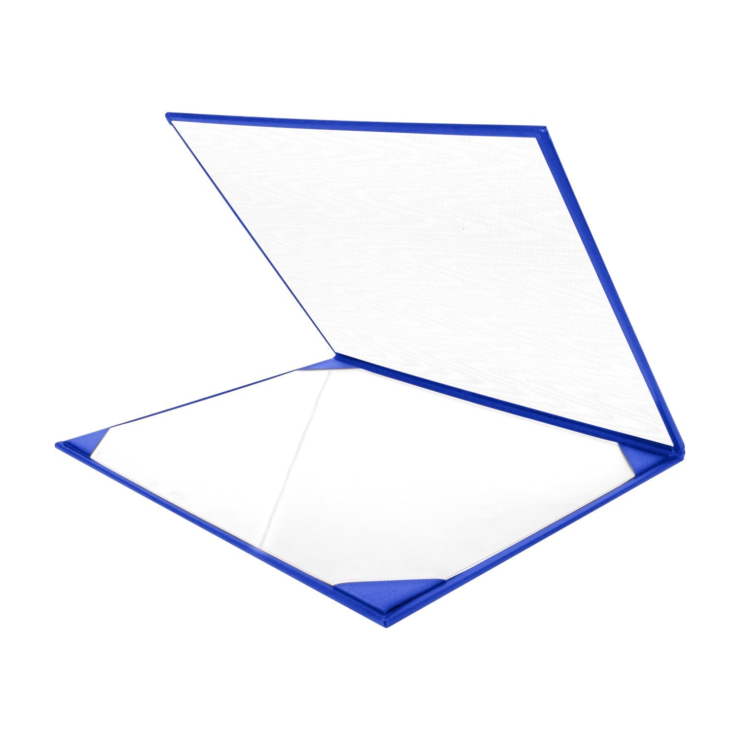 Royal Blue Plain Diploma Cover for 8.5" x 11" diploma by Wholesale Grad Supply