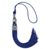 Royal Blue Tassel with Photo Frame Charm and Bling Charm by Wholesale Grad Supply