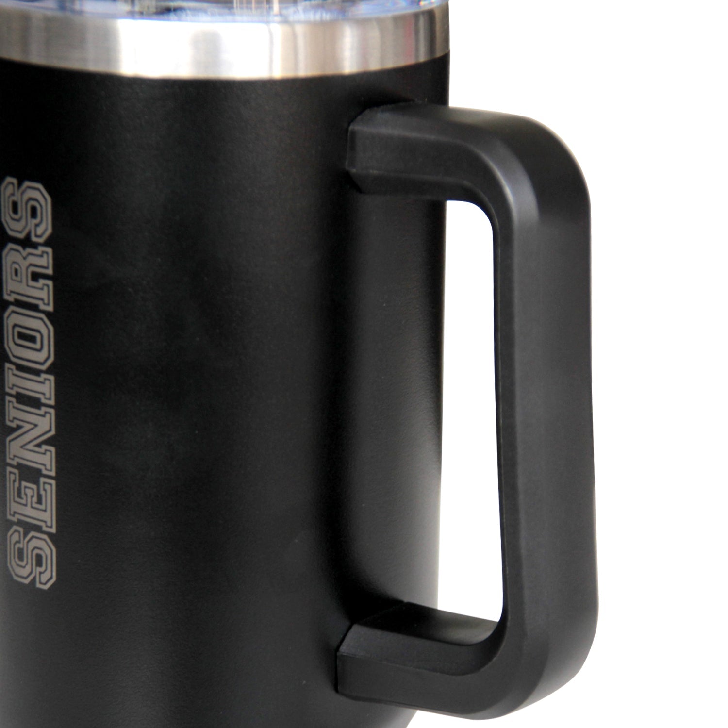 Seniors Engraved Stainless Steel 40oz Tumbler with Straw & Lid by Wholesale Grad Supply