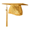 Shiny Antique Gold Graduation Cap & Tassel by Wholesale Grad Supply