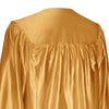 Shiny Antique Gold Graduation Gown by Wholesale Grad Supply