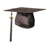 Shiny Brown Graduation Cap & Tassel by Wholesale Grad Supply
