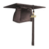 Shiny Brown Graduation Cap & Tassel by Wholesale Grad Supply