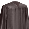 Shiny Brown Graduation Gown by Wholesale Grad Supply