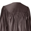 Shiny Brown Graduation Gown by Wholesale Grad Supply