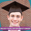 Shiny Brown Graduation Gown & Cap by Wholesale Grad Supply