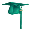 Shiny Emerald Green Graduation Cap & Tassel by Wholesale Grad Supply