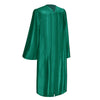 Shiny Emerald Green Graduation Gown & Cap by Wholesale Grad Supply