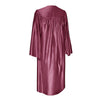 Shiny Garnet Graduation Gown by Wholesale Grad Supply