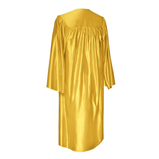 Shiny Gold Graduation Gown by Wholesale Grad Supply