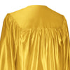 Shiny Gold Graduation Gown & Cap by Wholesale Grad Supply
