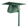 Shiny Hunter Green Graduation Cap & Tassel by Wholesale Grad Supply