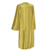 Shiny Majestic Gold Graduation Gown by Wholesale Grad Supply