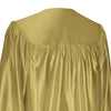 Shiny Majestic Gold Graduation Gown by Wholesale Grad Supply