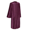 Shiny Maroon Graduation Gown by Wholesale Grad Supply
