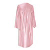 Shiny Pink Graduation Gown & Cap by Wholesale Grad Supply