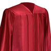 Shiny Red Graduation Gown by Wholesale Grad Supply