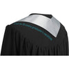 Silver Class of 2024 Graduation Stole/Sash with Classic Tips by Wholesale Grad Supply