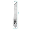 Silver Class of 2024 Graduation Stole/Sash with Classic Tips by Wholesale Grad Supply