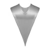 Silver Graduation V-Stole by Wholesale Grad Supply