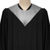 Silver Graduation V-Stole by Wholesale Grad Supply