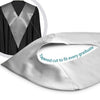Silver Graduation V-Stole by Wholesale Grad Supply