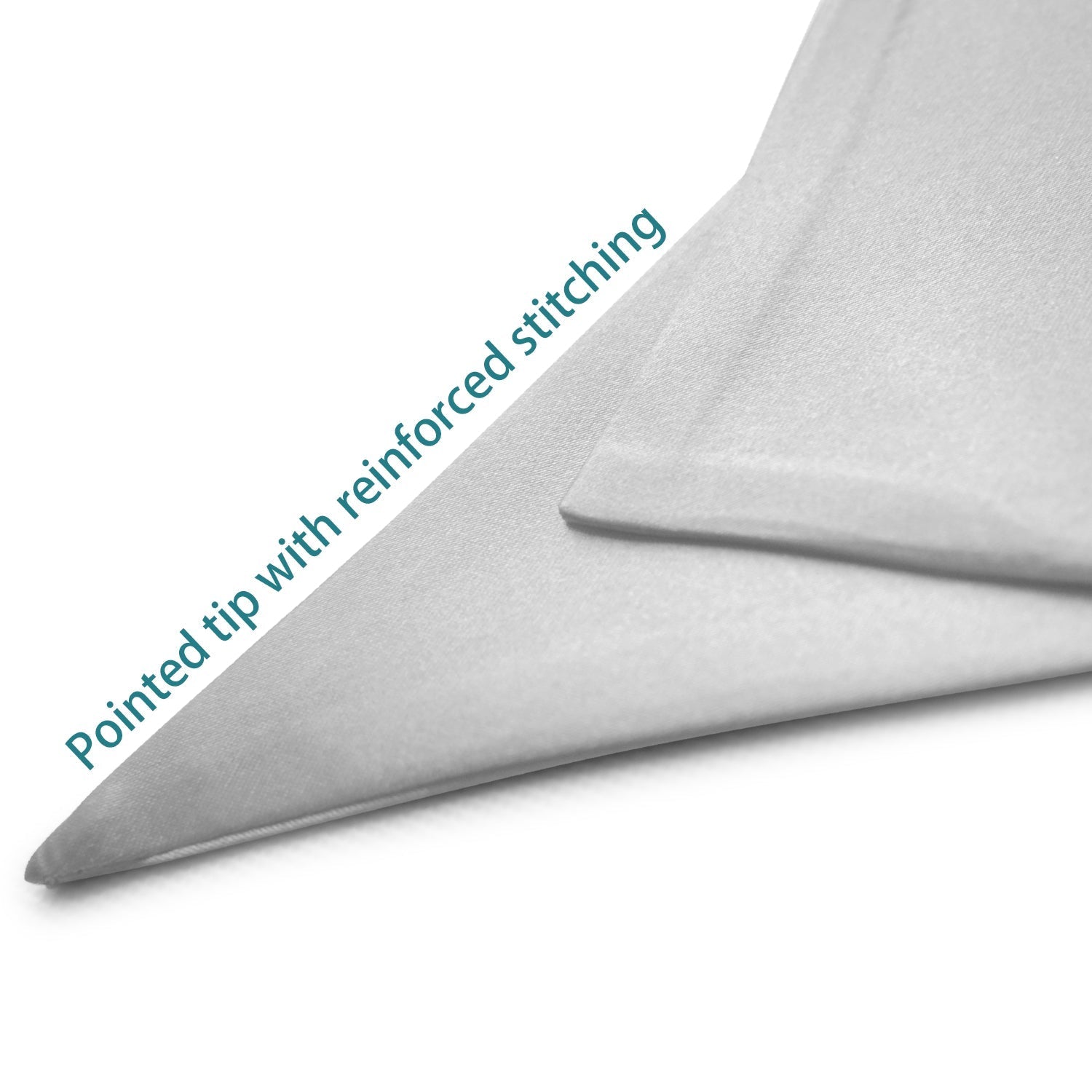 Silver Graduation V-Stole by Wholesale Grad Supply