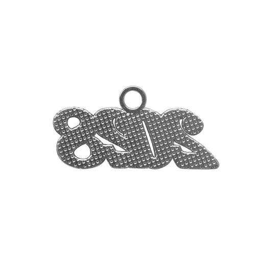 Silver Tassel Date Charm Year 2028 by Wholesale Grad Supply