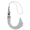 Silver Tassel with Photo Frame Charm and Bling Charm by Wholesale Grad Supply