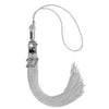 Silver Tassel with Photo Frame Charm and Bling Charm by Wholesale Grad Supply