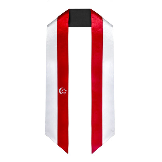 Singapore International Graduation Stole/Sash Study Abroad Graduate by Wholesale Grad Supply