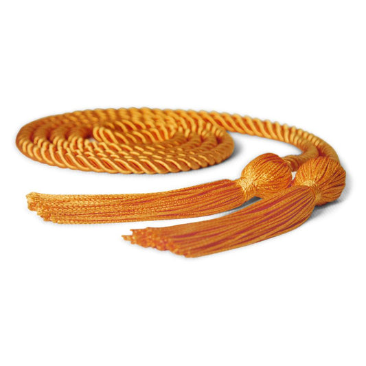 Single Graduation Honor Cord Apricot by Wholesale Grad Supply