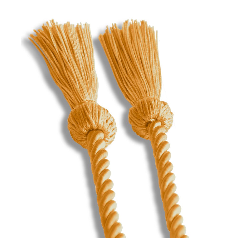 Single Graduation Honor Cord Apricot by Wholesale Grad Supply