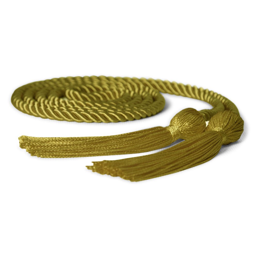 Single Graduation Honor Cord Bronze by Wholesale Grad Supply