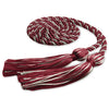 Single Graduation Honor Cord Cardinal/Silver by Wholesale Grad Supply