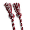 Single Graduation Honor Cord Cardinal/White by Wholesale Grad Supply