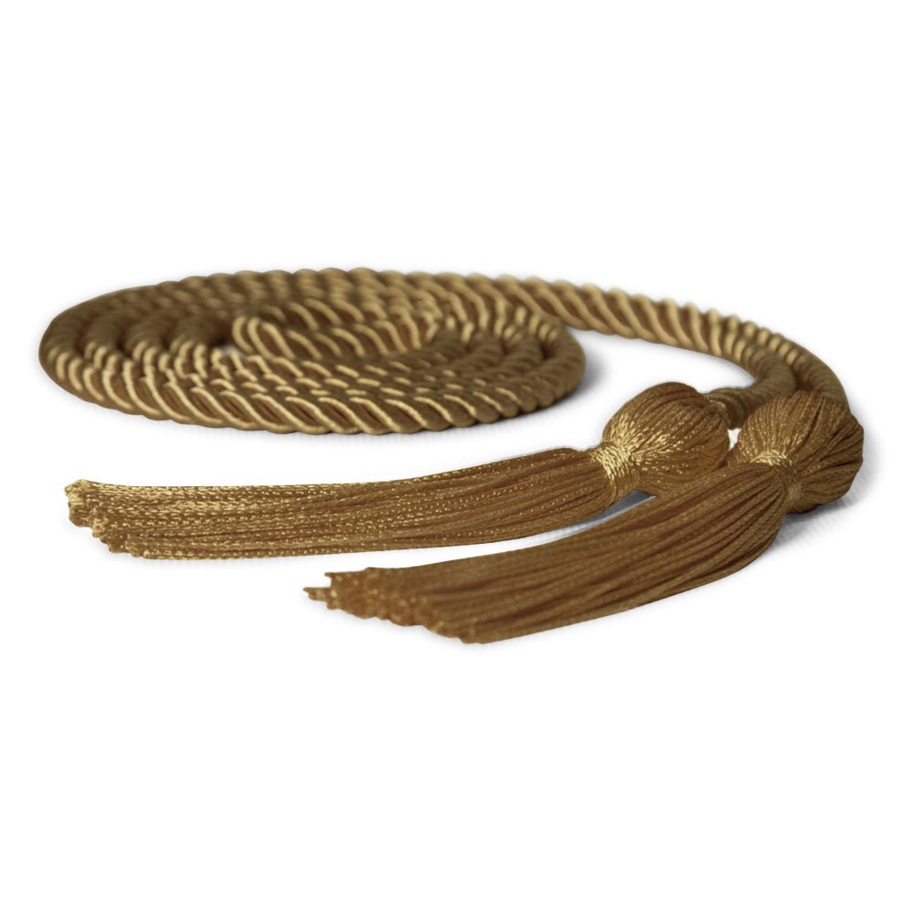 Single Graduation Honor Cord Copper by Wholesale Grad Supply