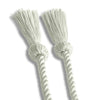 Single Graduation Honor Cord Cream by Wholesale Grad Supply