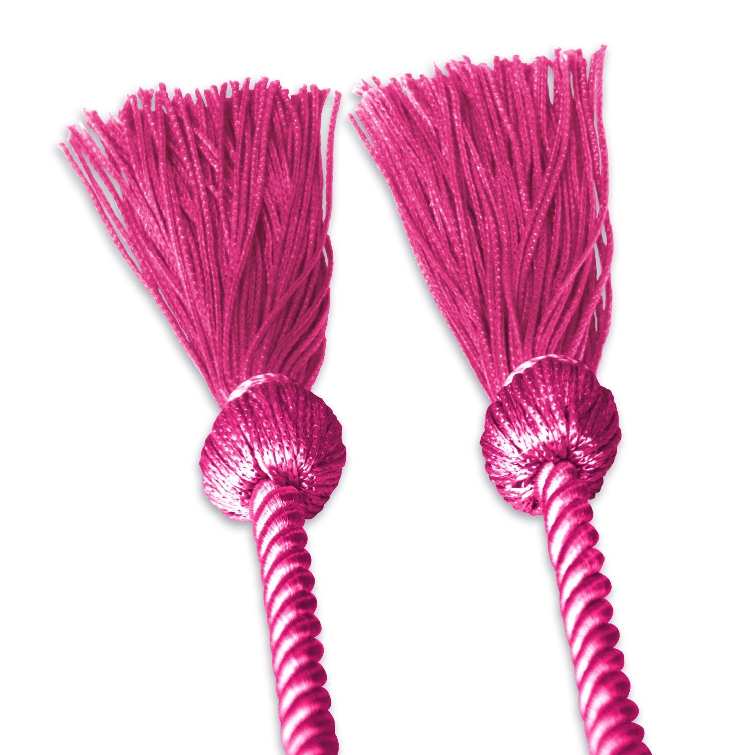Single Graduation Honor Cord Hot Pink by Wholesale Grad Supply
